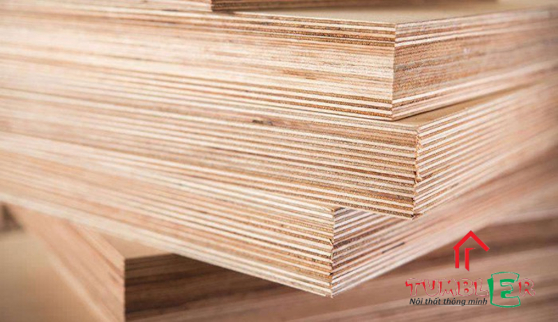 Hình ảnh gỗ Plywood hay còn gọi là gỗ dán.